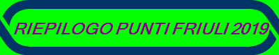 RIEPILOGO PUNTI FRIULI 2019